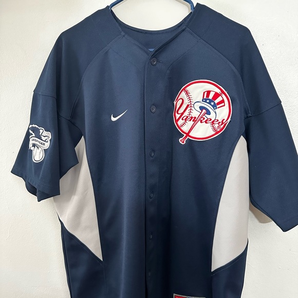 New York Yankess Jersey Medium Vintage Nike NY Yankees #13 Rodriguez - Picture 5 of 5